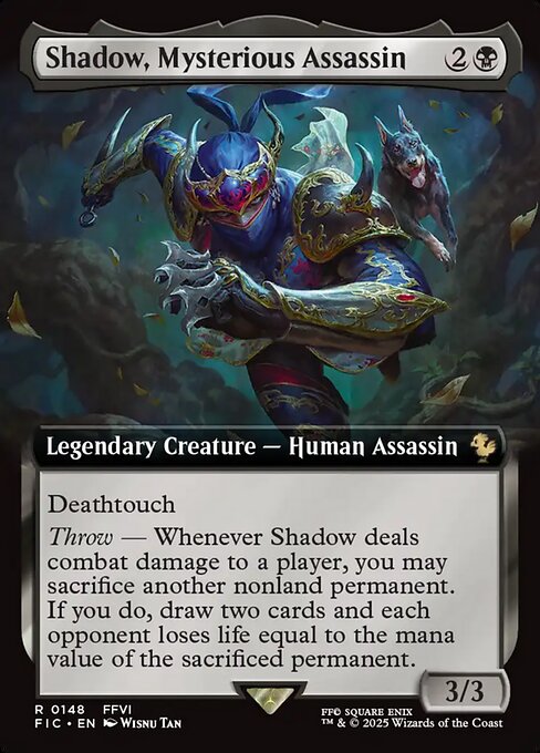 JP Shadow, Mysterious Assassin - 148 (Normal) Near Mint_Non-Foil