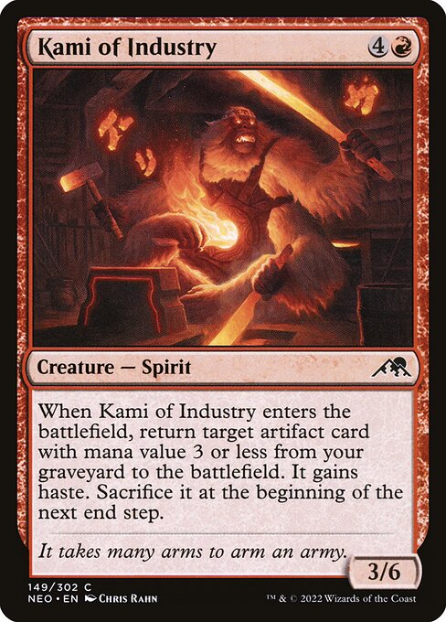 Kami of Industry NEO #149 Non-Foil