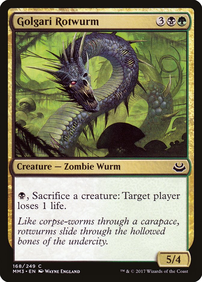 Golgari Rotwurm - 168