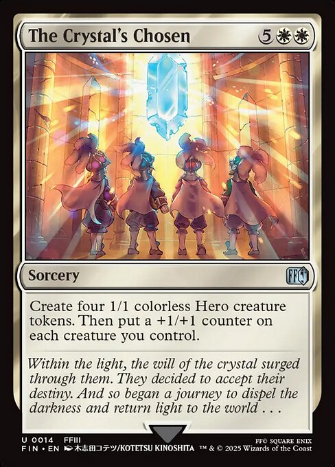 The Crystal's Chosen - 14 (Normal) Near Mint_Non-Foil
