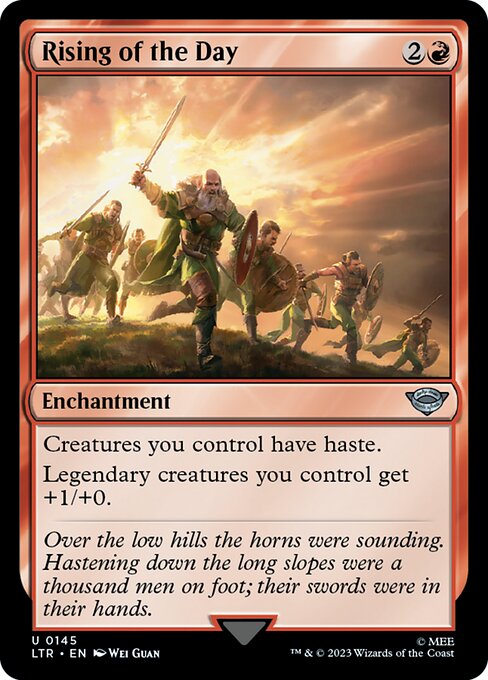 Rising of the Day - 145 (Normal) Near Mint_Non-Foil