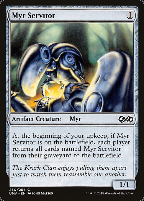 Myr Servitor - 230 (Normal) Near Mint_Non-Foil
