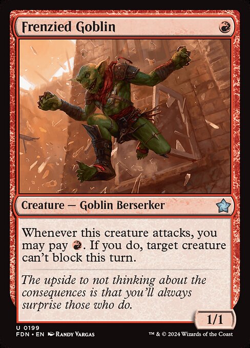 Frenzied Goblin (Non Foil) near_mint