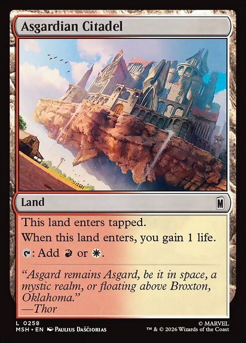 Asgardian Citadel - 258 (Foil)