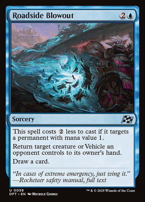 Roadside Blowout - 58 (Normal) Near Mint_Non-Foil