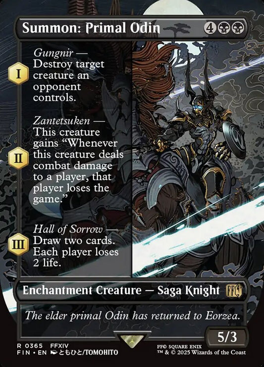 Summon: Primal Odin - 365 (Non-Foil) (JP)