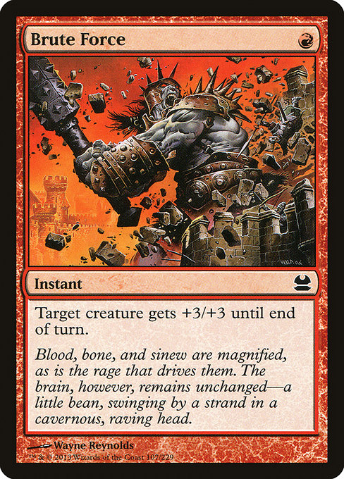 Brute Force - 107 (Normal) Near Mint_Non-Foil