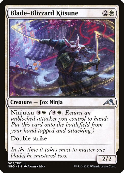 Blade-Blizzard Kitsune NEO #5 Non-Foil