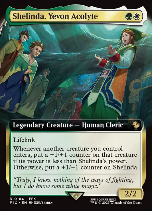 Shelinda, Yevon Acolyte - 184 (Non-Foil) (JP)