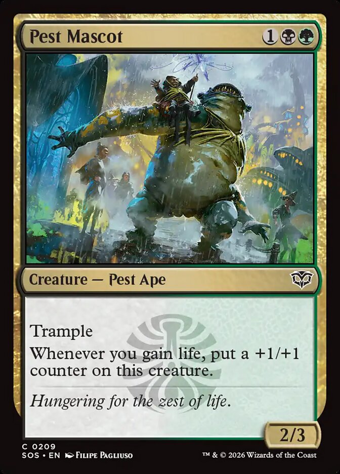 Pest Mascot - 209 (Foil)