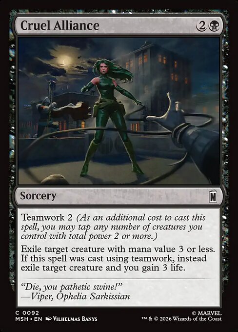 Cruel Alliance - 92 (Foil)