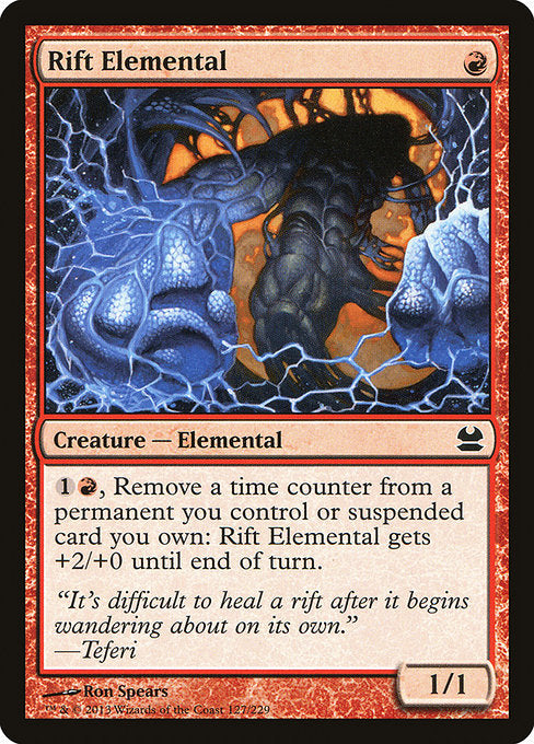 Rift Elemental - 127 (Normal) Near Mint_Non-Foil