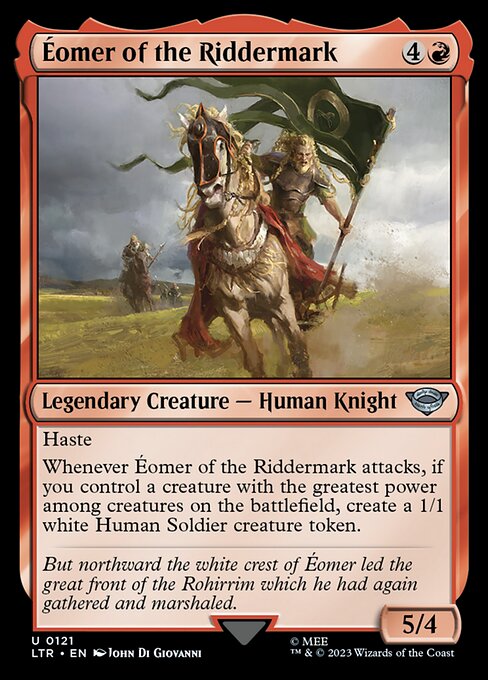 Éomer of the Riddermark - 121 (Normal) Near Mint_Non-Foil