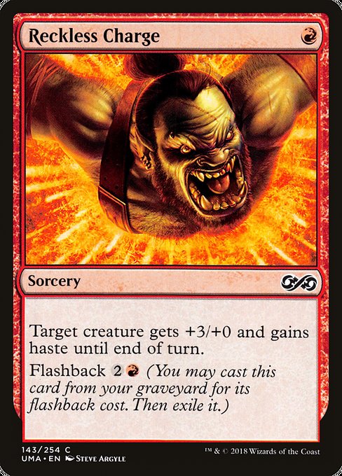 Reckless Charge - 143 (Normal) Near Mint_Non-Foil