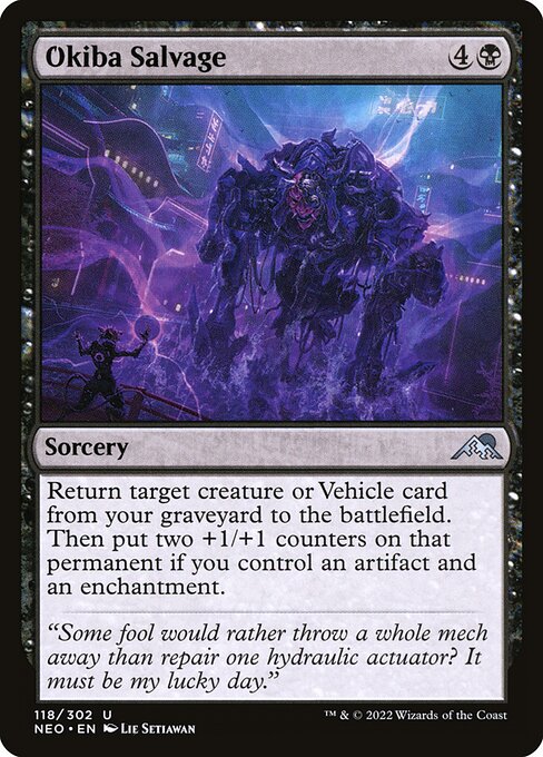 Okiba Salvage NEO #118 Non-Foil