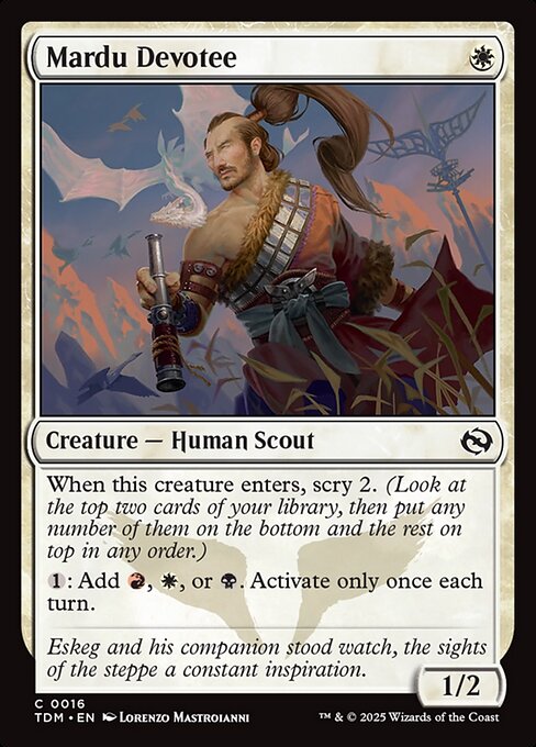 Mardu Devotee - 16 (Normal) Near Mint_Non-Foil