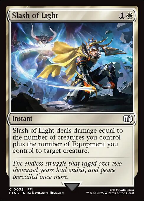 Slash of Light - 32 (Normal) Near Mint_Non-Foil