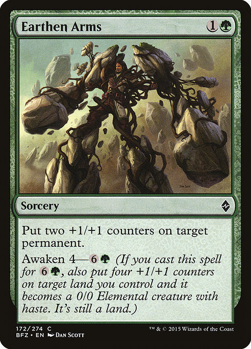 Earthen Arms - 172 (Normal) Near Mint_Non-Foil
