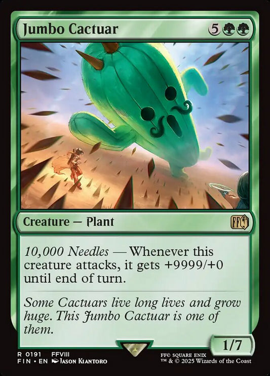 Jumbo Cactuar - 191 (Foil) (JP)
