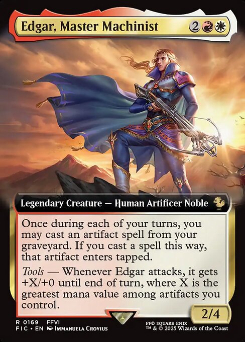 Edgar, Master Machinist - 169 (Normal) Near Mint_Non-Foil