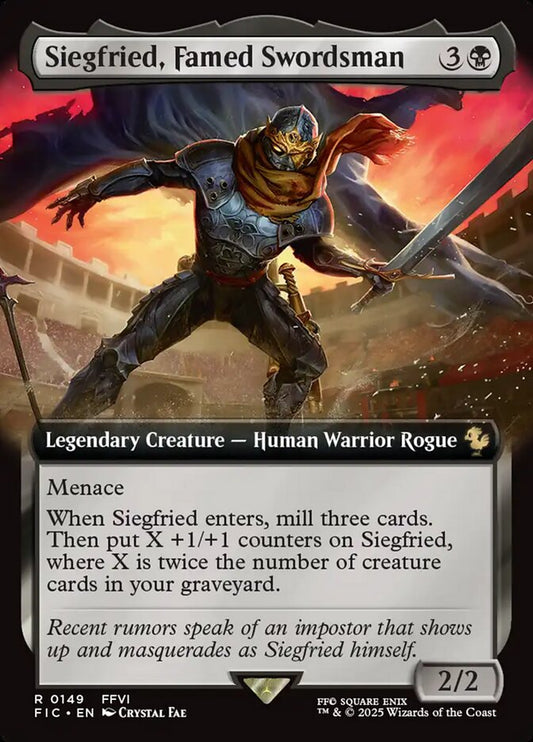 Siegfried, Famed Swordsman - 149 (Non-Foil) (JP)