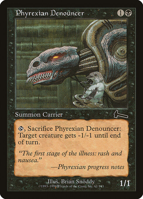 Phyrexian Denouncer ULG #61 Non-Foil