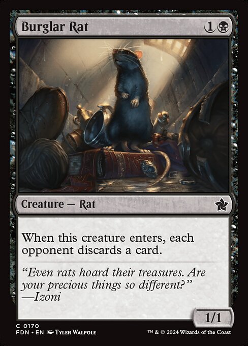 Burglar Rat (Non Foil) near_mint
