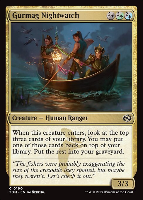 Gurmag Nightwatch - 190 (Normal) Near Mint_Non-Foil