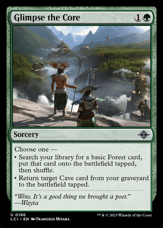 Glimpse the Core - 186