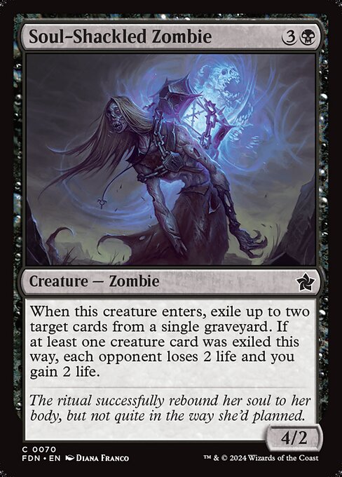 Soul-Shackled Zombie (Non Foil) near_mint