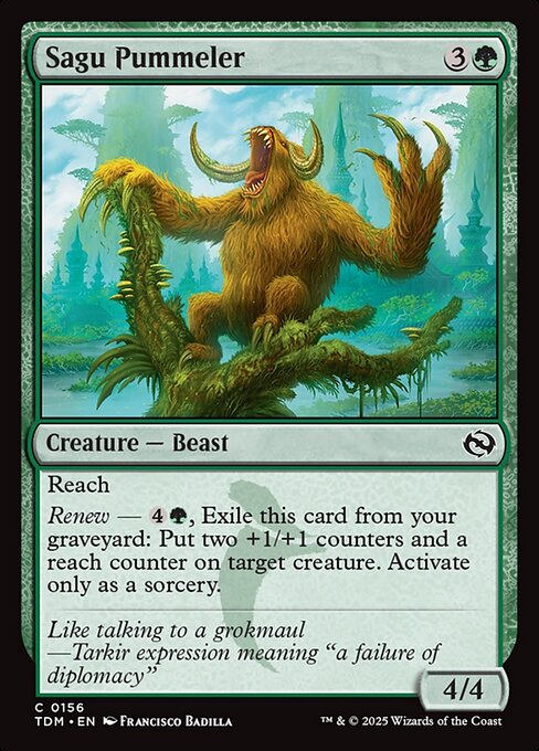 Sagu Pummeler - 156 (Normal) Near Mint_Non-Foil