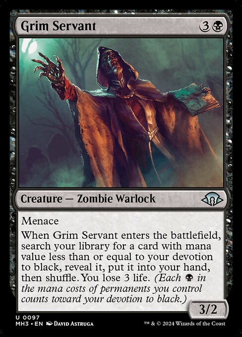 Grim Servant - 97 (Normal) Near Mint_Non-Foil