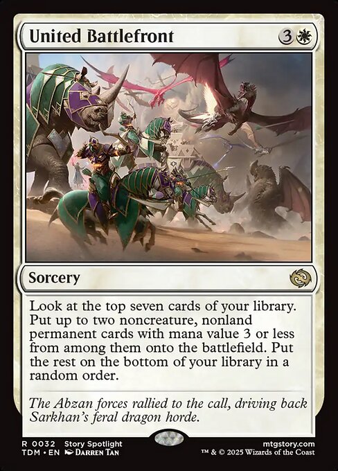 United Battlefront - 32 (Foil) Near Mint_Foil