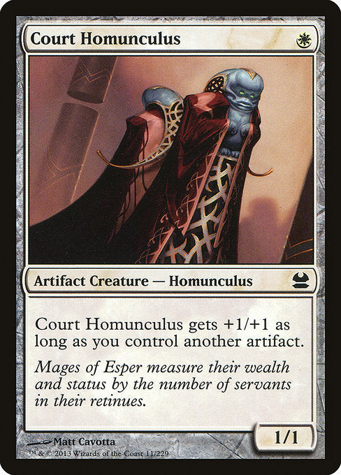 Court Homunculus - 11 (Normal) Near Mint_Non-Foil
