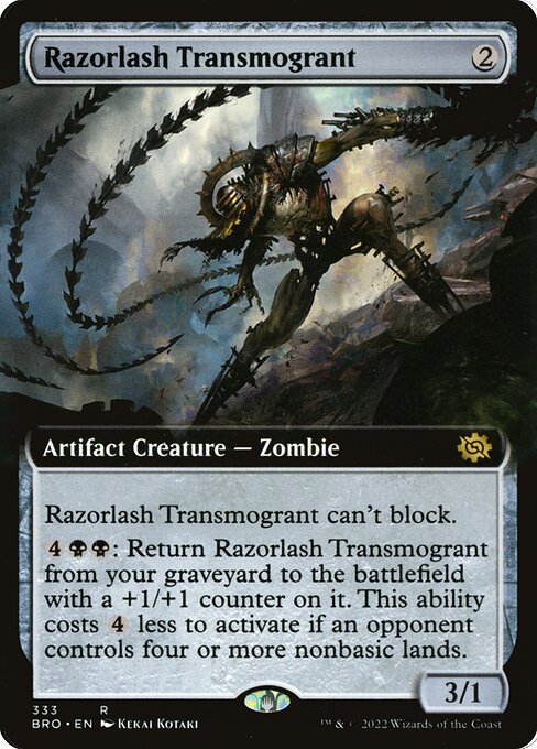 Razorlash Transmogrant - 333 (Normal) Near Mint_Non-Foil
