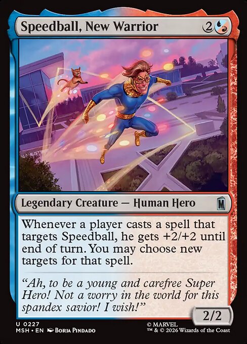 Speedball, New Warrior - 227 (Foil)