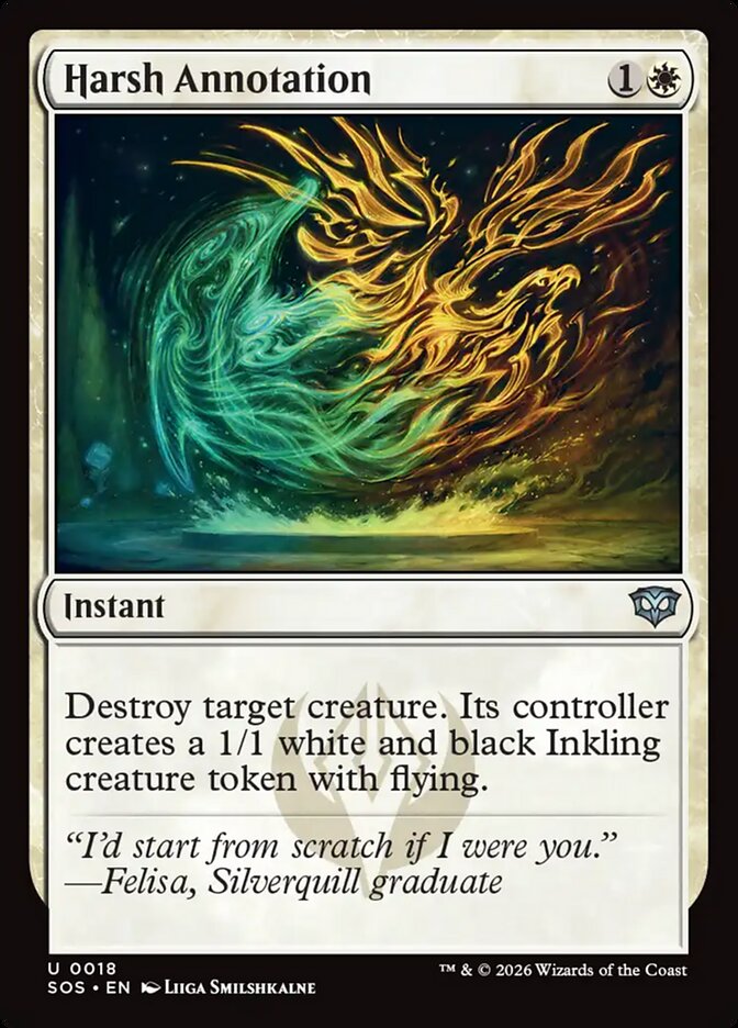 Harsh Annotation - 18 (Foil)