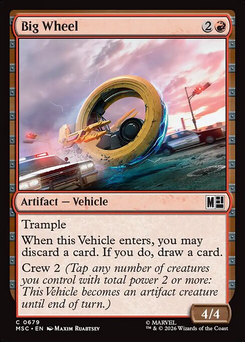 Big Wheel - 679 (Foil)
