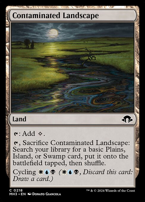 Contaminated Landscape - 218 (Normal) Near Mint_Non-Foil