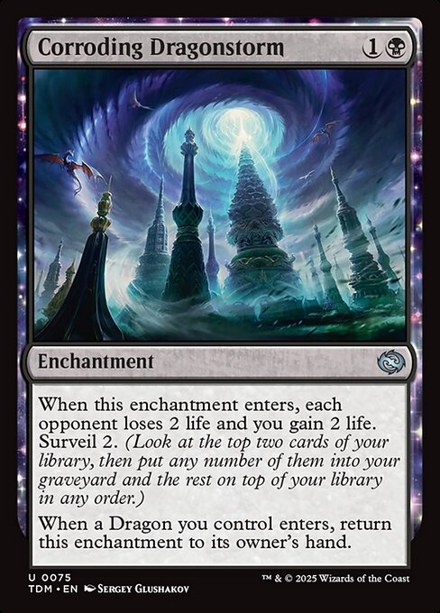 Corroding Dragonstorm - 75 (Normal) Near Mint_Non-Foil
