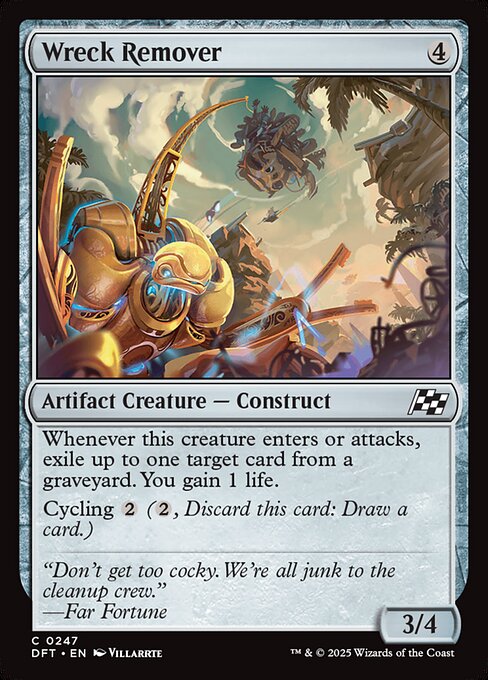 Wreck Remover - 247 (Normal) Near Mint_Non-Foil