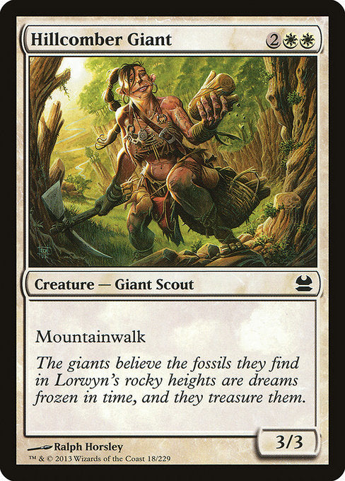 Hillcomber Giant - 18 (Normal) Near Mint_Non-Foil