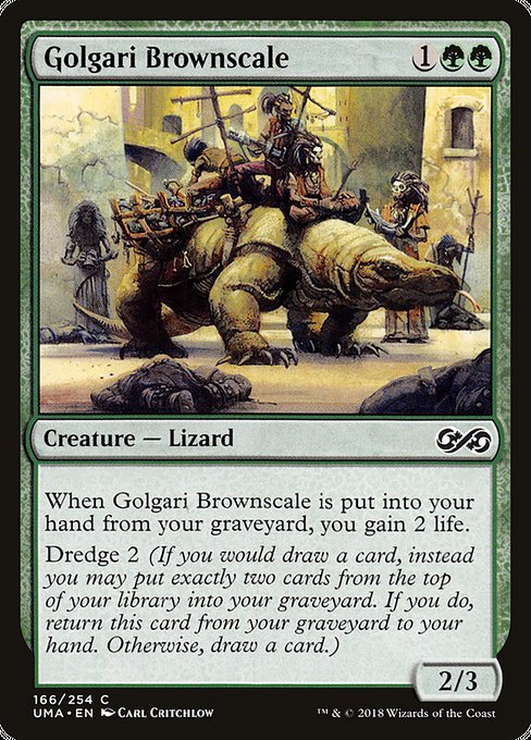 Golgari Brownscale - 166 (Normal) Near Mint_Non-Foil