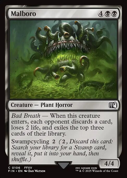 Malboro - 106 (Normal) Near Mint_Non-Foil