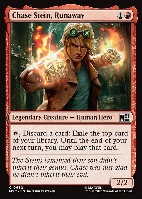 Chase Stein, Runaway - 682 (Foil)