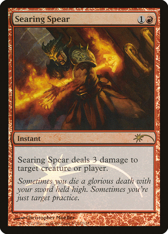Searing Spear - 1 (Foil)