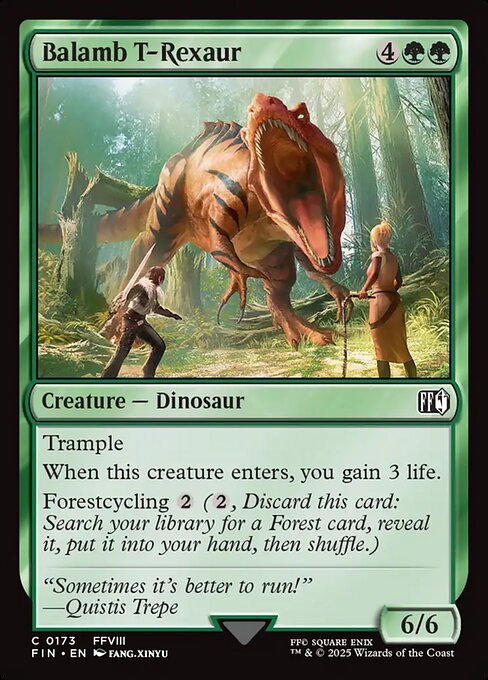 Balamb T-Rexaur - 173 (Normal) Near Mint_Non-Foil