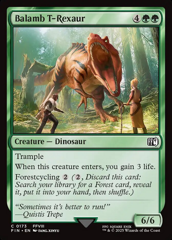 Balamb T-Rexaur - 173 (Foil) (JP)