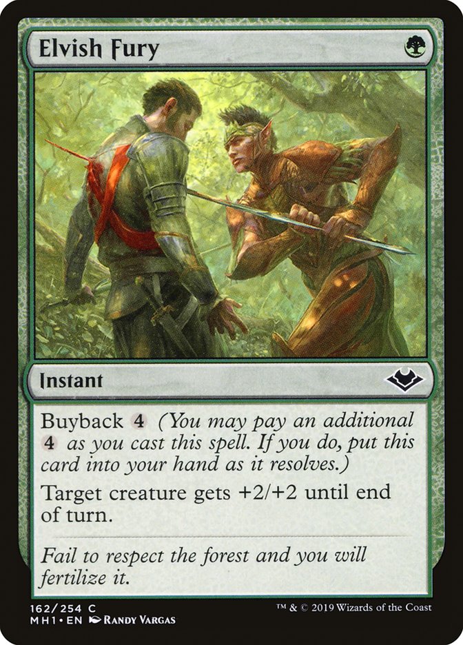 Elvish Fury (MH1 162)