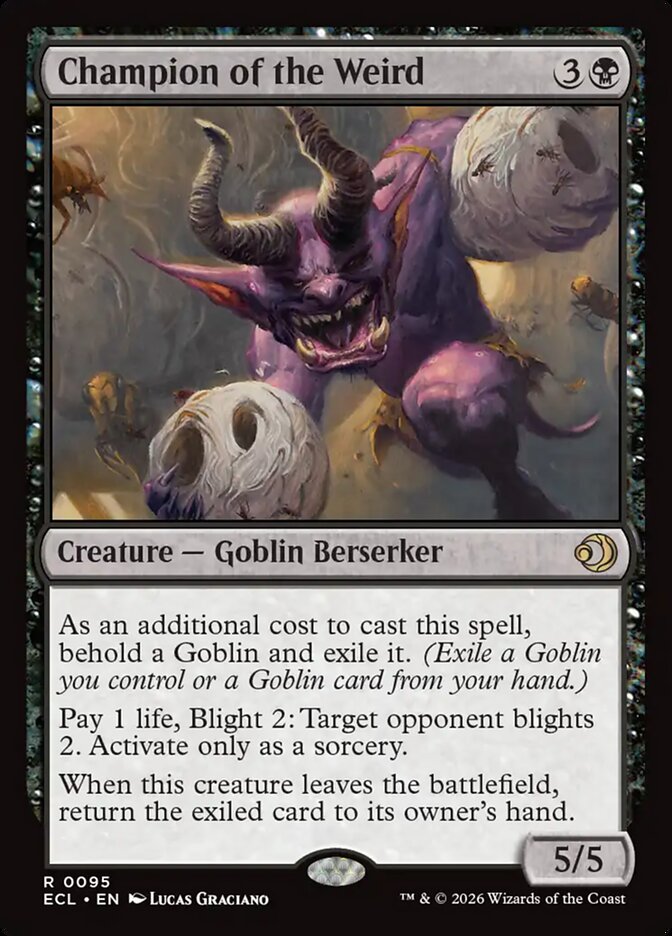Champion of the Weird - 95 (Foil)